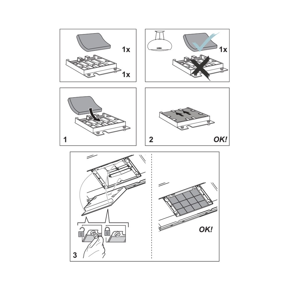 Alapure Longlife Koolstoffilter geschikt voor Pelgrim HF2012