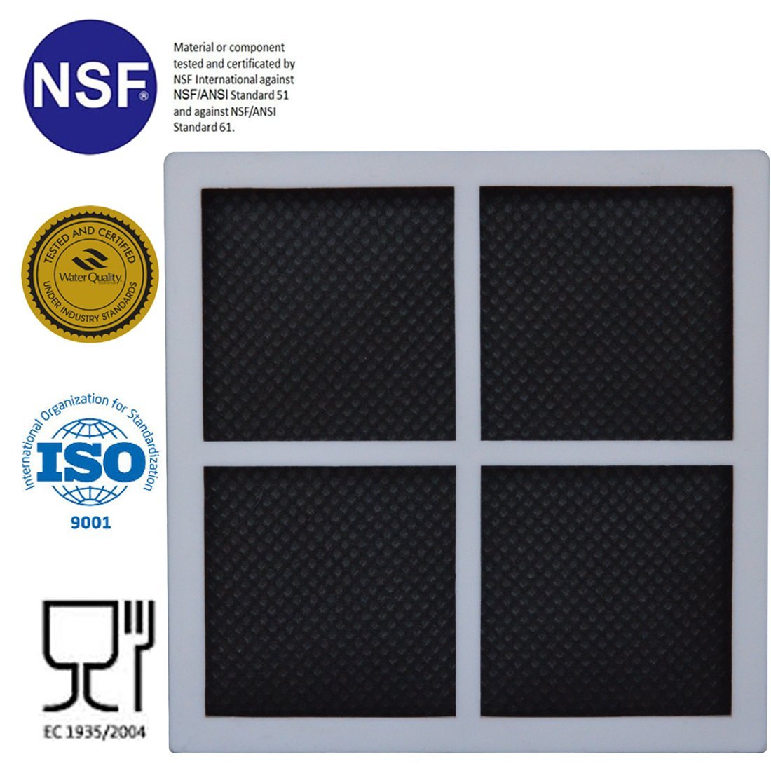 Alapure Luchtfilter geschikt voor LG LT120F / ADQ73214404 / ADQ73334008 / GS9366PZQVD