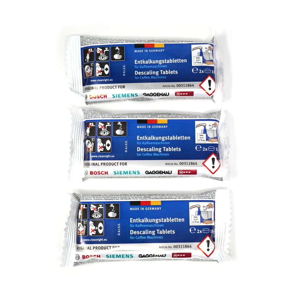 Neff Ontkalkingstabletten 00311864 / 311556 / TCZ6002 / TZ60002 / 311864