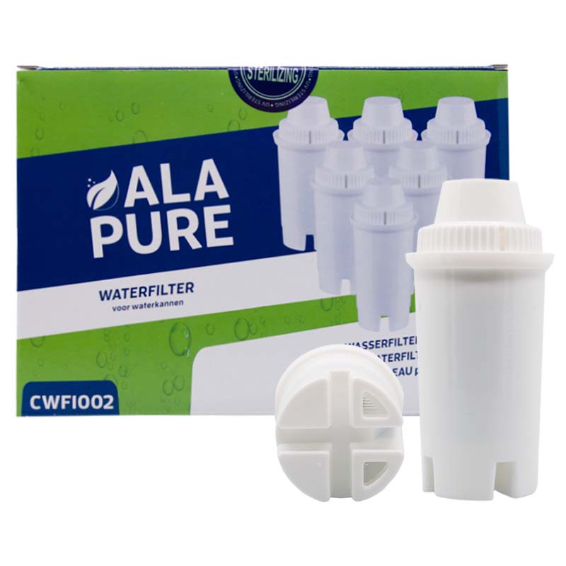 Alapure CWF1002 Compatible met Brita Classic Waterfilters 6-Pack