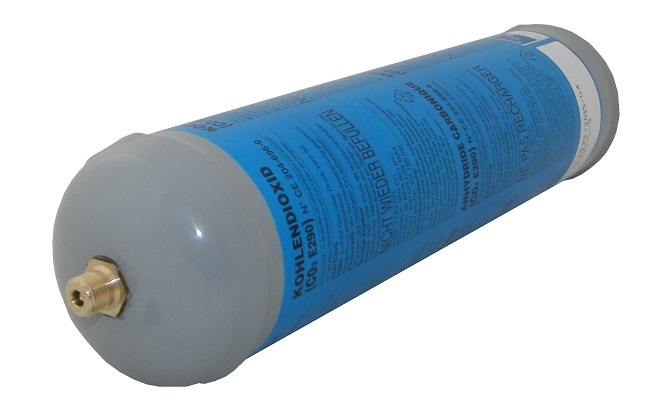 CO2 E290 Fles / E290 Cilinder / Zuurstof Vulling 600 gram / Koolzuur Patroon