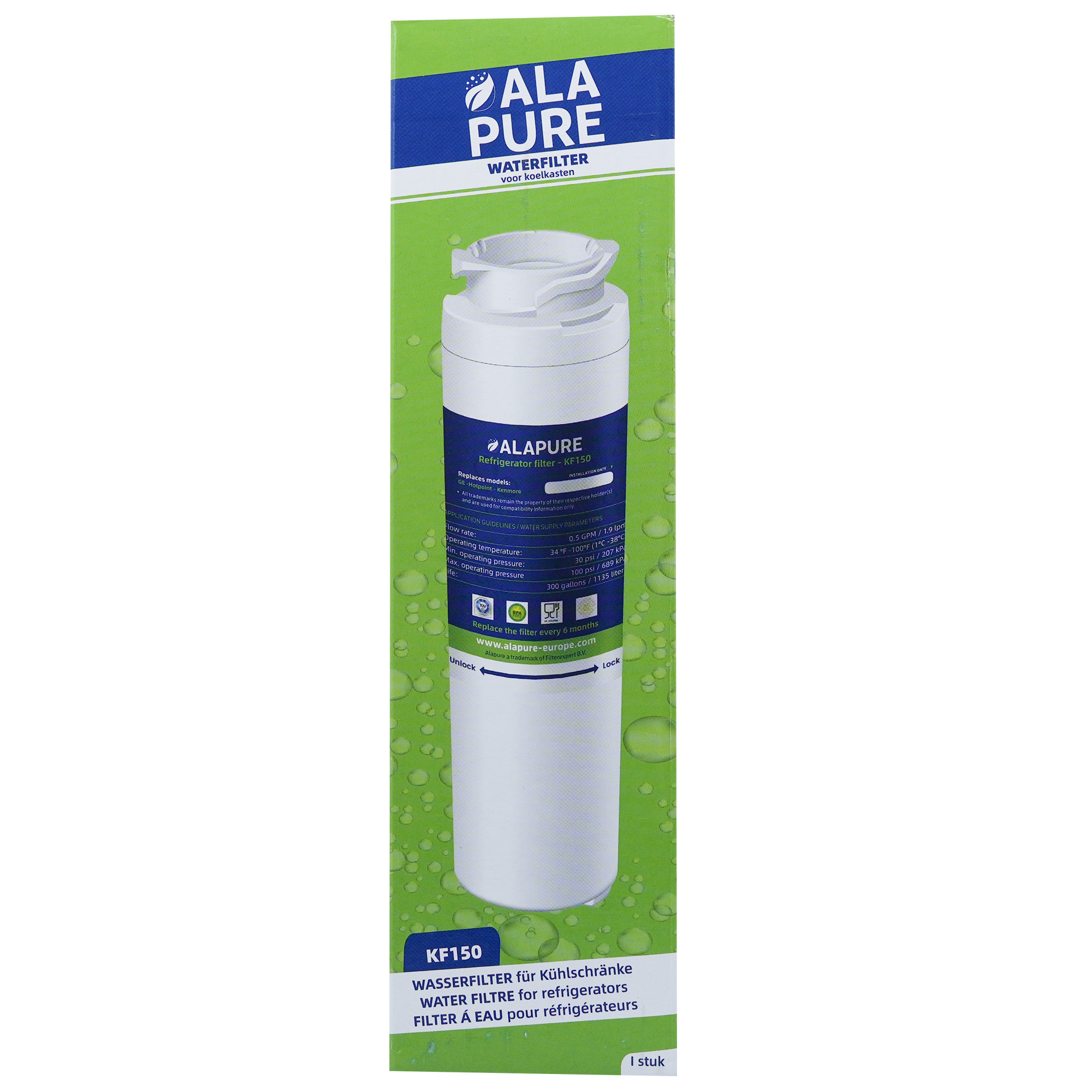 Alapure Waterfilter geschikt voor Iomabe MSWF