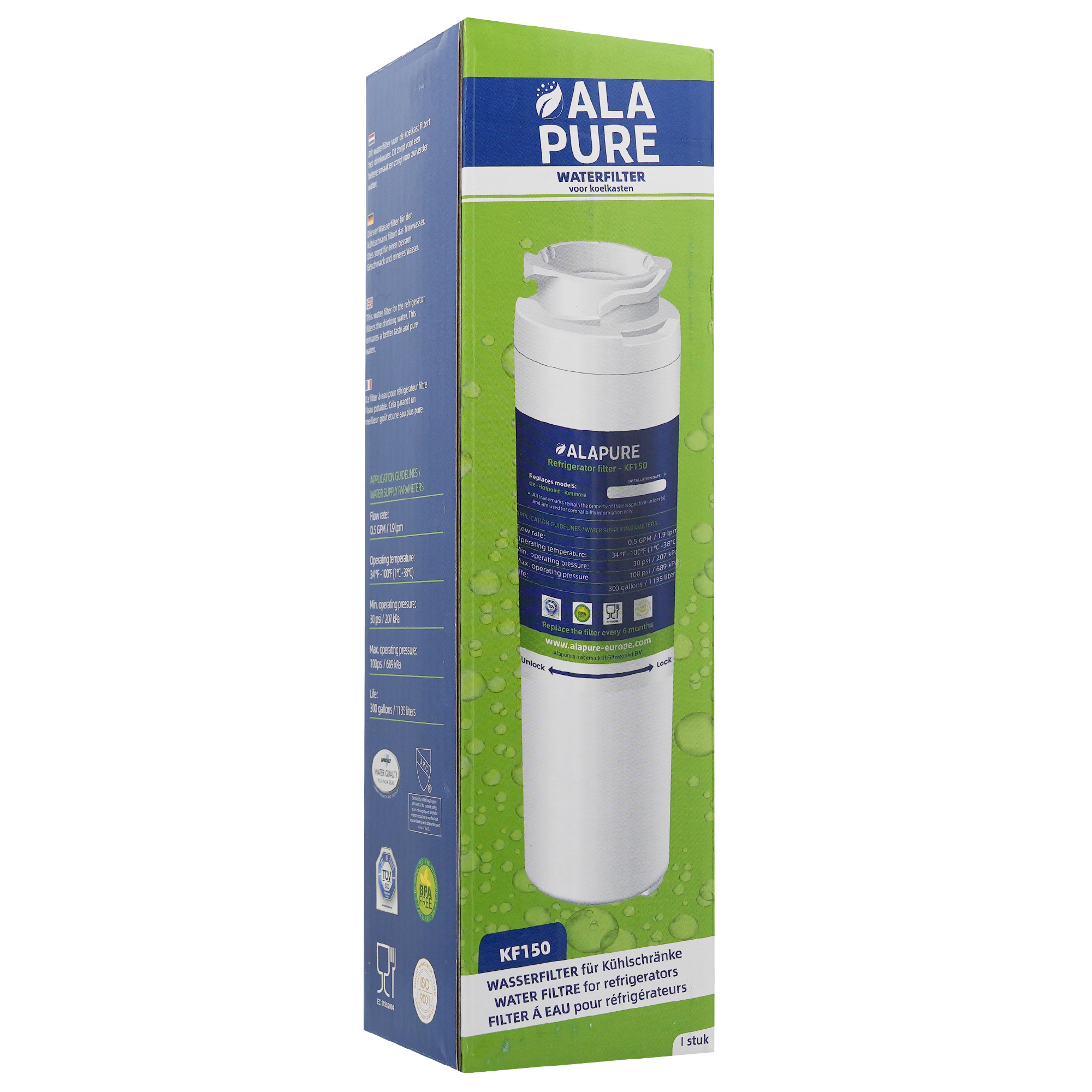 Alapure Waterfilter geschikt voor Iomabe MSWF
