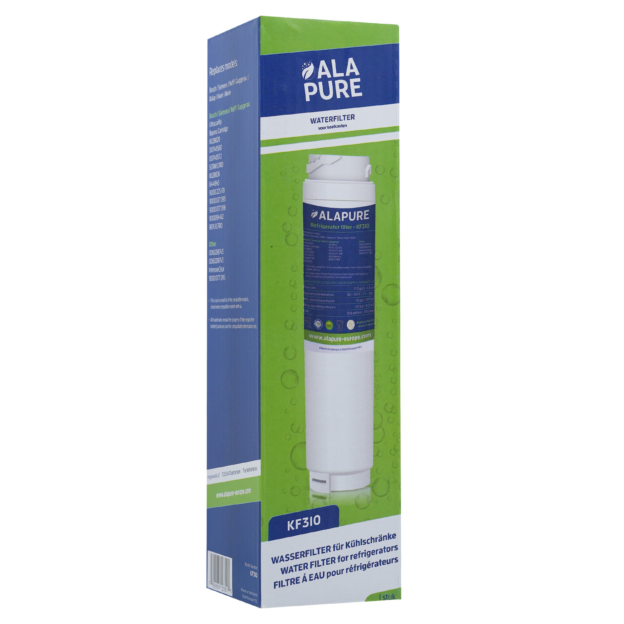 Alapure Ultra Clarity Waterfilter 11034151 KF310